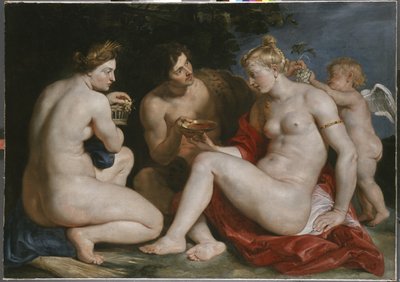 Venus, Amor, Bacchus and Ceres, c.1612-13 by Peter Paul Rubens